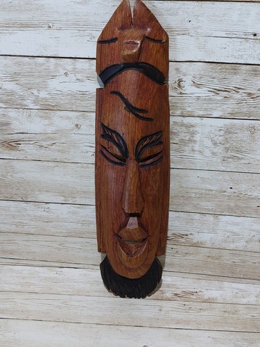 Vintage hand carved wooden - hand,
