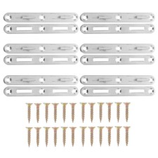  6 Sets Heavy Duty Railway Sleeper Fixings Bed Hardware Connecting Fittings