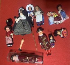 11 x Vintage Kitch Retro Sleepy Eyes Dolls Bundle, Beefeater, Girls ~ job lot ~ 