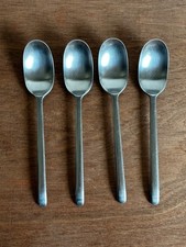 4 x Vintage Discontinued IKEA DATA Spoons Cutlery Classic Style. Great Cond #A3
