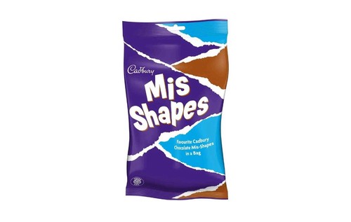 Cadbury mis shapes chocolate - cadbury,