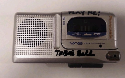 Tobin bell saw signed tape - bell,
