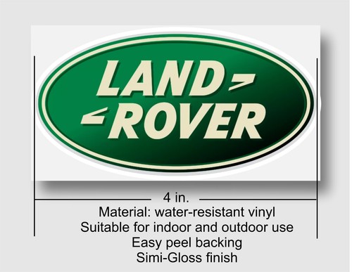 New land rover - new, oval