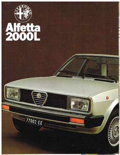Alfa romeo alfetta - romeo, 2000l