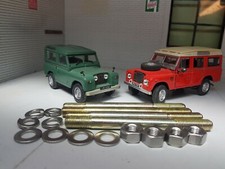 Land Rover Series 2 2a 3 90 110 Carb Exhaust Manifold Stud & Nuts Set 574048