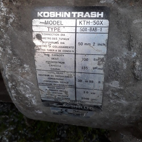 Honda gx160 koshin - honda, trash