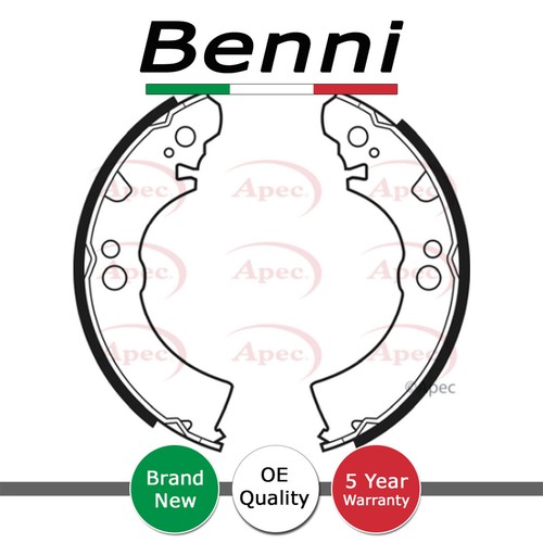 Brake shoes set rear - set, benni