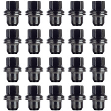 20x Wheel Nuts Black M14x1.5