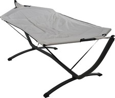 Grey Hammock With Stand
