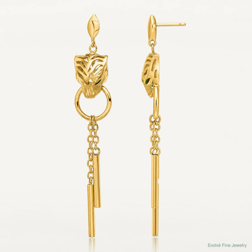 14k yellow gold polished - 14k,