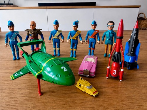 Vintage thunderbirds toy - vintage,