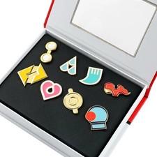 Pokemon Gym Badges Pins Kanto