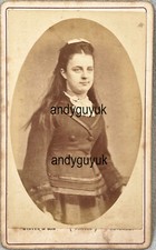 CDV GIRL LONG HAIR BY WINTER