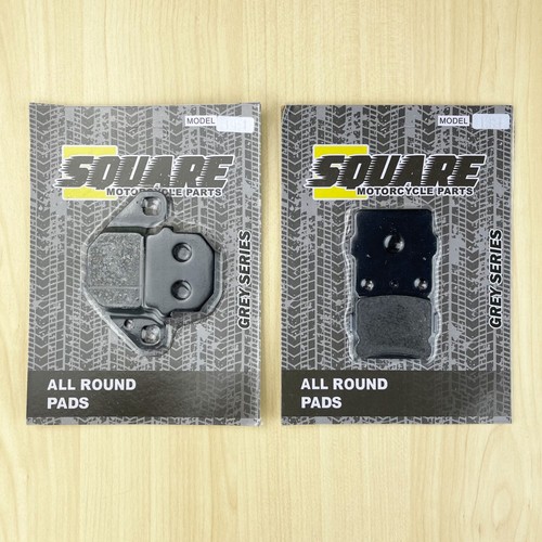 Front rear brake pads set - front,