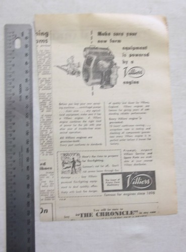 Villiers stationary engine - villiers,