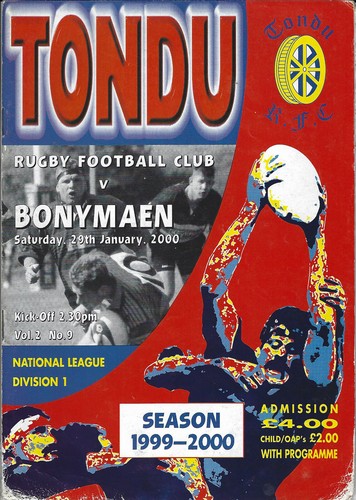 Tondu bonymaen 29 - v bonymaen, jan