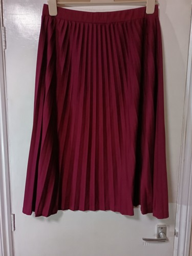 Amber burgundy elastic waist - amber,