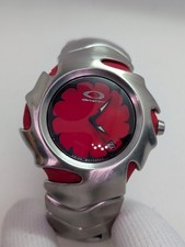 Oakley Blade brushed red dial