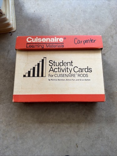 Vintage cuisenaire rods - cuisenaire,