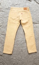 Levi's 511 Corduroy 33x30 Beige Gold Premium Red Tab Jeans