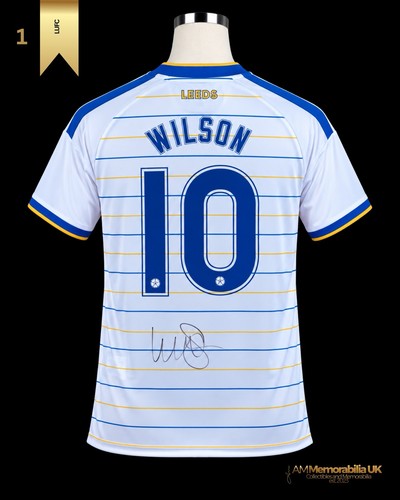 Harry wilson hand signed leeds - wilson,