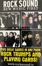 Rock Sound Magazine Rock Trumps Playing Cards Pick Your Own Music Trump Card