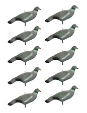 Flocked Pigeon Decoy Shell