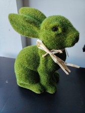  Flocking Rabbit Figurines