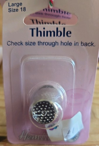 Hemline thimble metal all - hemline,