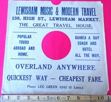 LEWISHAM Music & Travel superb