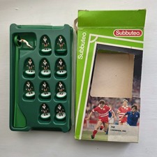 Subbuteo Liverpool FC Ref 742 Away 2nd Green Kit LW Team Original Box Vintage