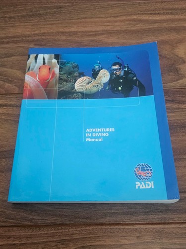 Padi adventures diving book - adventures, in