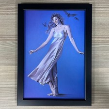 HAJIME SORAYAMA FRAMED EROTIC ART VAMPIRE  NAKED NUDE FEMALE