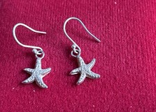 925 Silver Textured Starfish