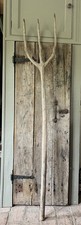 Antique French Wooden Hay Pitch Fork