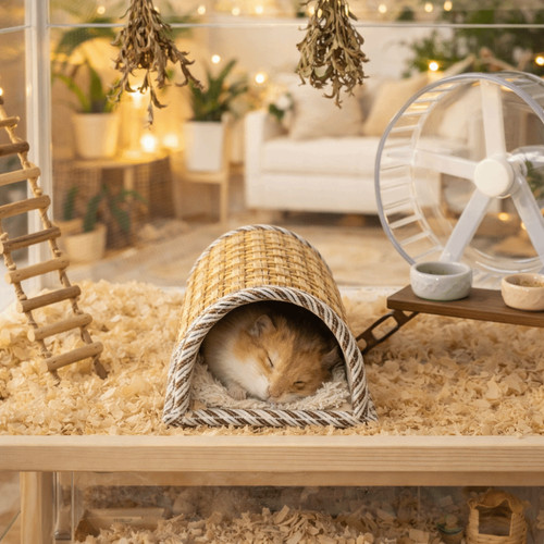 Hamster cool nest guinea - hamster, pig