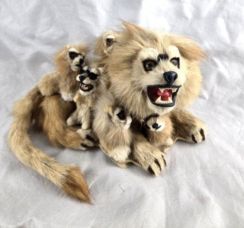 Vtg mcm lion cubs bobble - vtg,