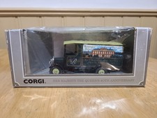 Corgi Queens 40th Anniversary Thornycroft Van-Kensington Palace 97154 - MINT