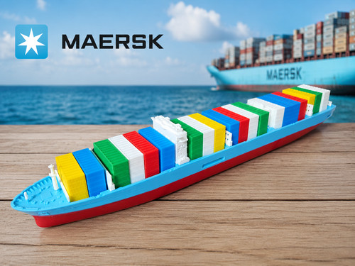 Modular 1200 cargo ship - 1:1200,