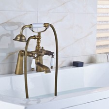 Antique Brass Deck Mounted