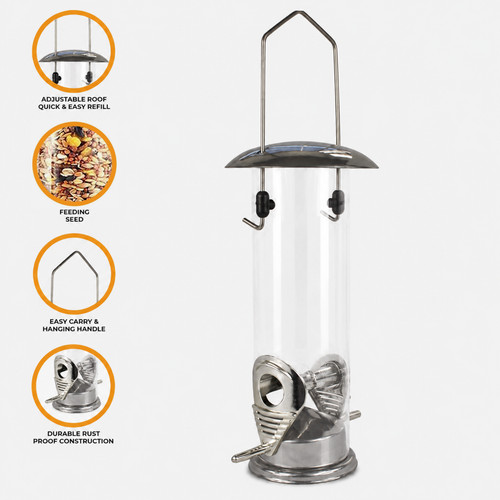 Heavy duty hanging bird feeder - heavy,