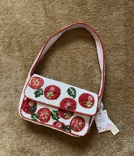 Beaded Tomato Bag Purse