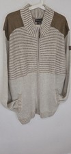 Atlas For Men Beige Knitted