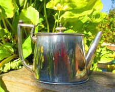 antique silver plated  TEAPOT