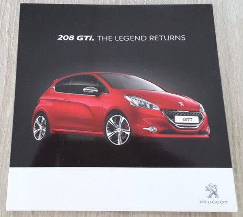 Peugeot 208 gti launch - peugeot, preview