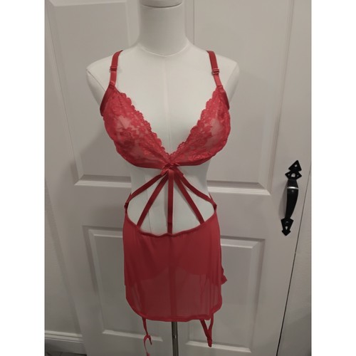 Baci red lace strappy - baci,