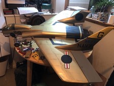 RC Plane Prop jet Airframe Maybe F7U ?