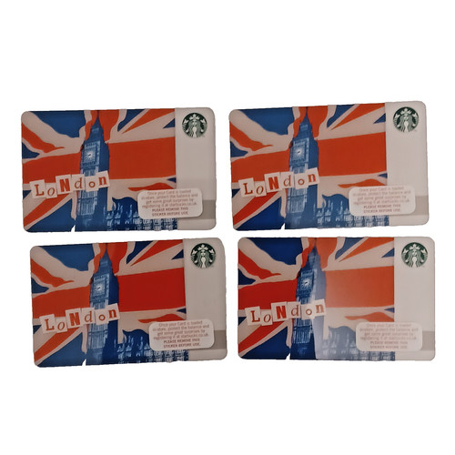 Starbucks cards 2011 - starbucks, london