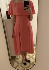 Baby Pink Off Shoulder Dress