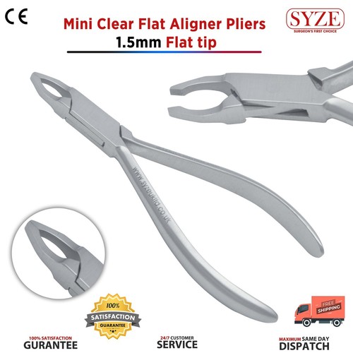 Dental mini plier 5mm - mini, flat